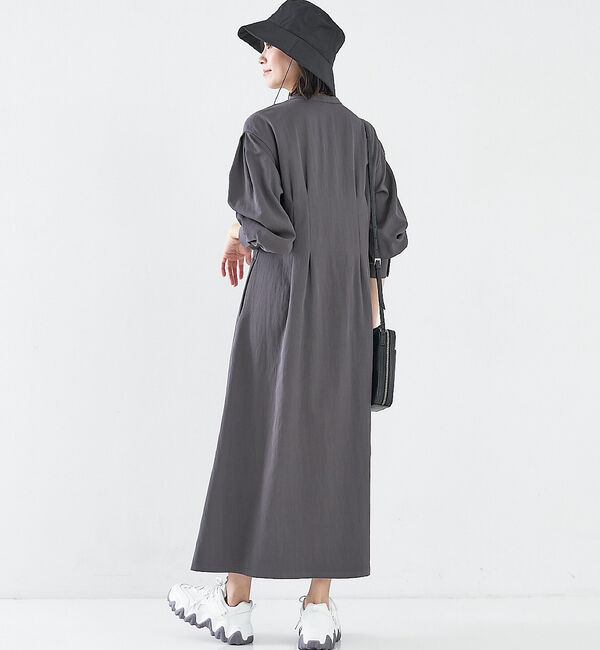 abahouse mavie「【大人のいちまんワンピ】ウエストタックワンピース」|ワンピース|