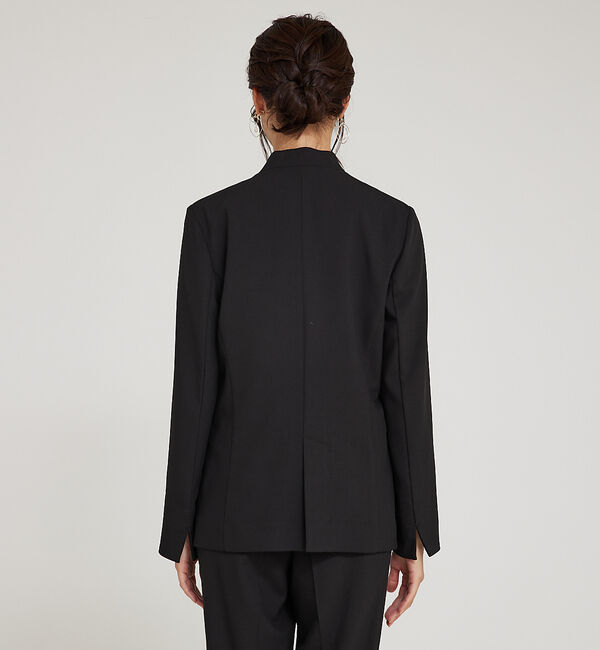 abahouse mavie「【WEB Domani掲載】【エニデイカセット】ノーカラージャケット」|ノーカラージャケット|