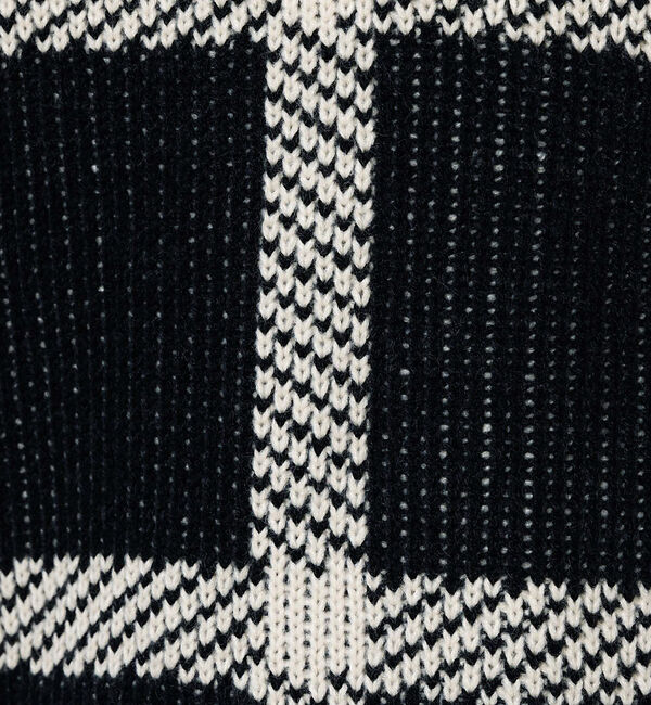 NOMINE「ビックチェックニット」|ニット・セーター|