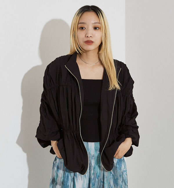 NOMINE「シャーリング ブルゾン」|ブルゾン・スタジャン|