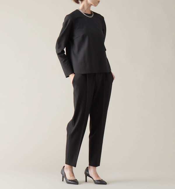 Liesse「つまみタックテーパードパンツ」|その他|