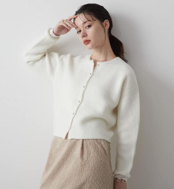 Liesse「モヘア混ニットプルオーバー」|ニット・セーター|