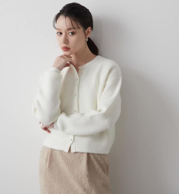 Liesse「モヘア混ニットプルオーバー」|ニット・セーター|