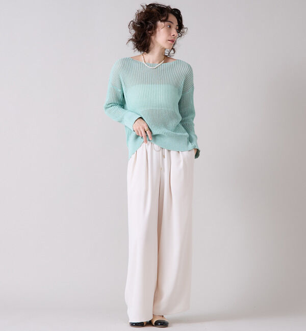 Liesse「ドロストワイドパンツ」|その他|