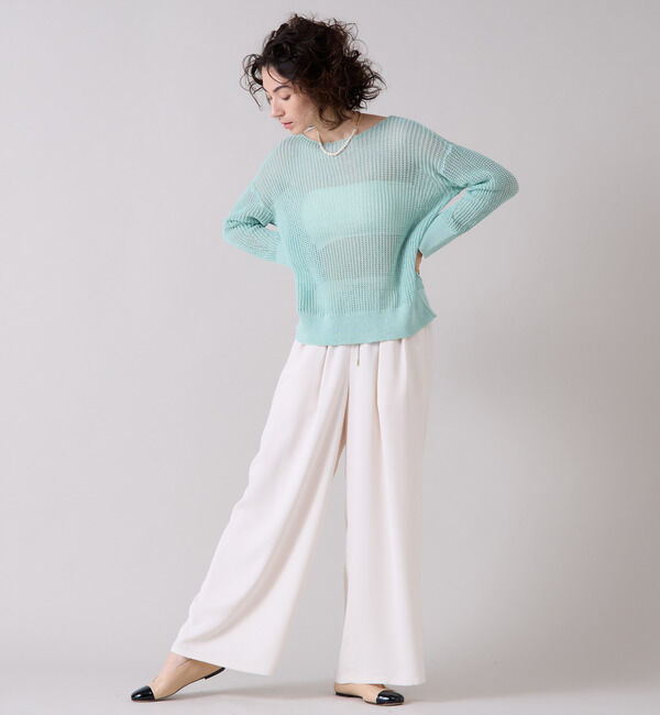 Liesse「ドロストワイドパンツ」|その他|