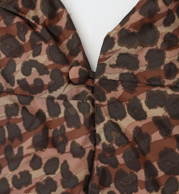 Soffitto「【manipuri/マニプリ】リバーシブルダウンストール レオパードゼブラ」|ストール|