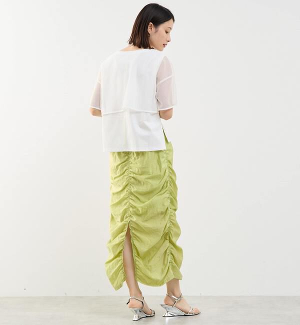 Soffitto「メッシュTシャツ＆タンクトップセットプルオーバー」|Tシャツ・カットソー|