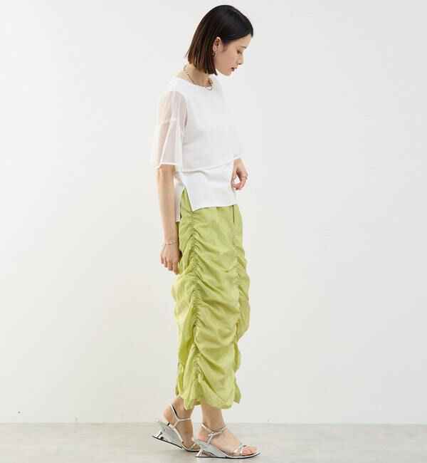 Soffitto「メッシュTシャツ＆タンクトップセットプルオーバー」|Tシャツ・カットソー|