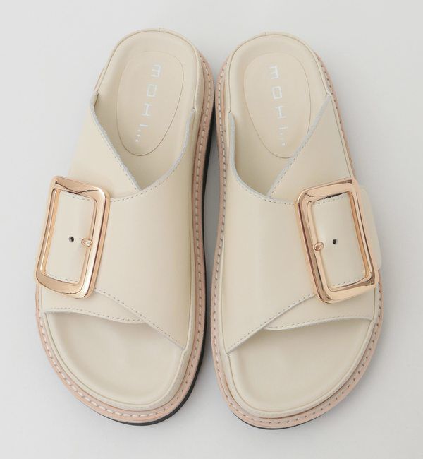 A_「【MOHI/モヒ】バックル厚底サンダル」|サンダル|