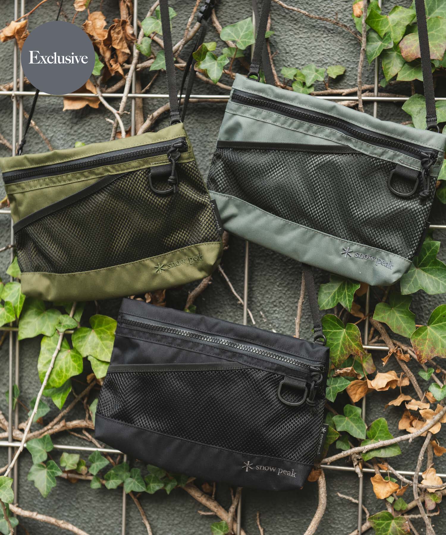 URBAN RESEARCH DOORS「『別注』Snow Peak Apparel&times;DOORS　Everyday Use Sacoche」|ショルダー・メッセンジャー|