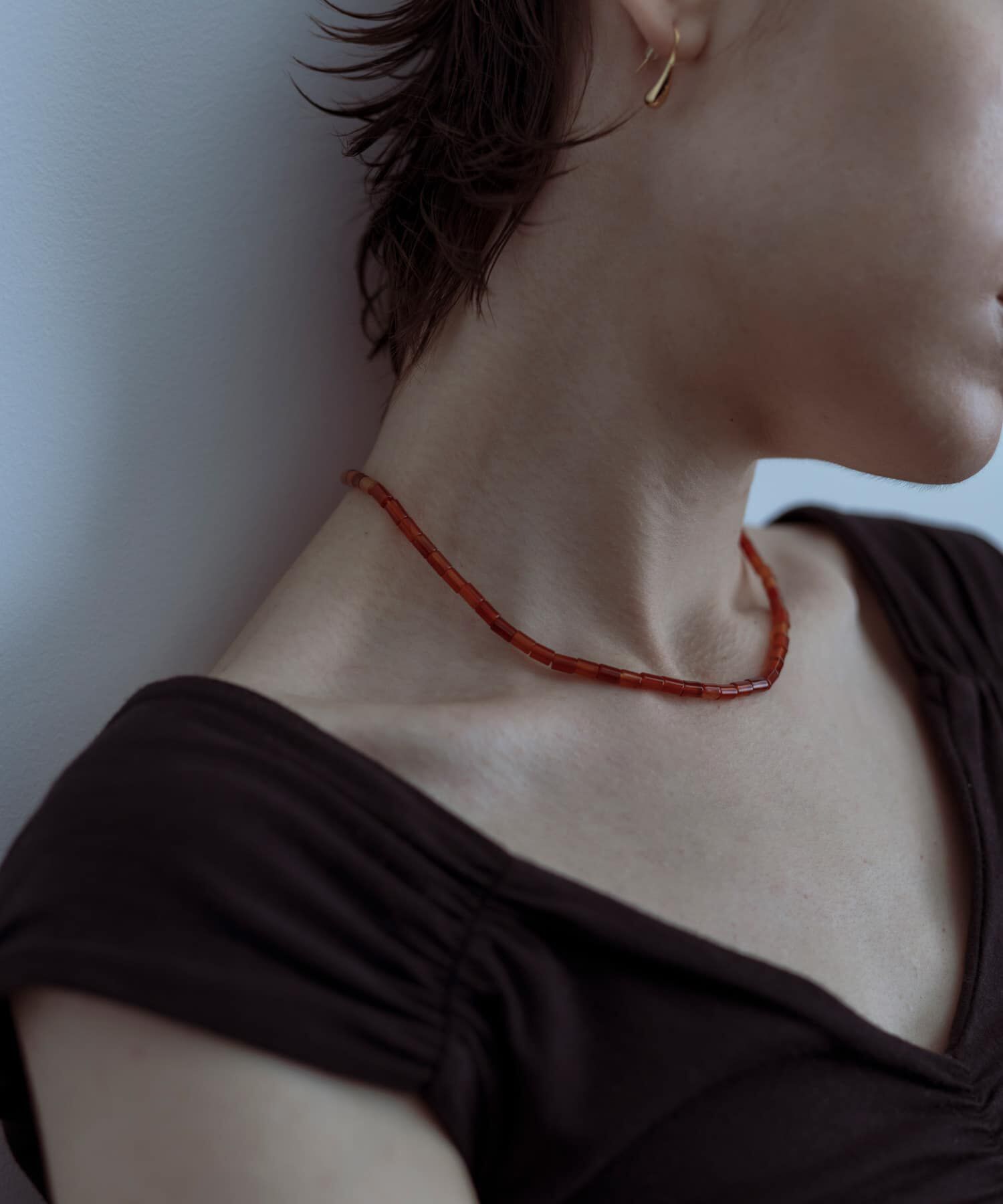 SMELLY so' carnelian necklace（SMELLY）｜ルミネのファッション通販