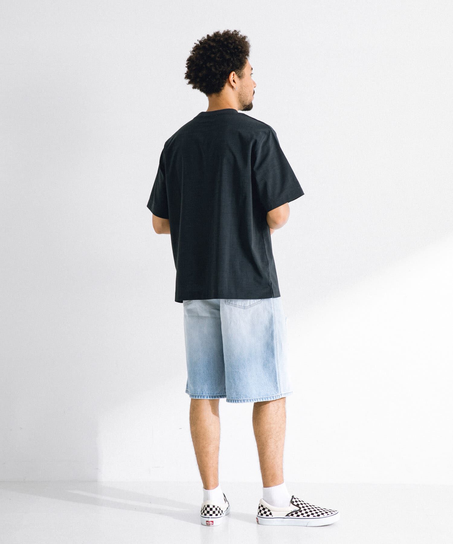 Sonny Label 「『吸水速乾』クイックドライリネンタッチTシャツ」|Tシャツ・カットソー|