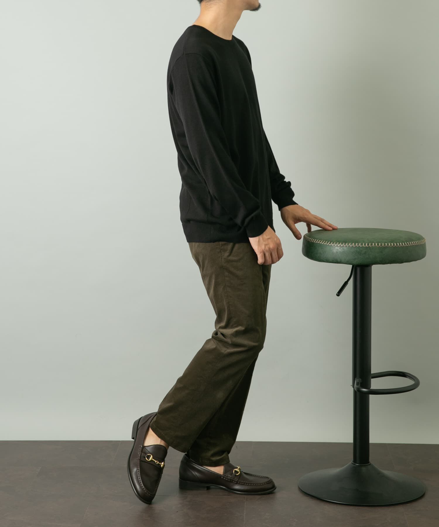 URBAN RESEARCH ROSSO「『一部WEB限定ｶﾗｰ』『XLｻｲｽﾞあり』『UR TECH』ﾊｲｹﾞｰｼﾞｸﾙｰ 」|ニット・セーター|