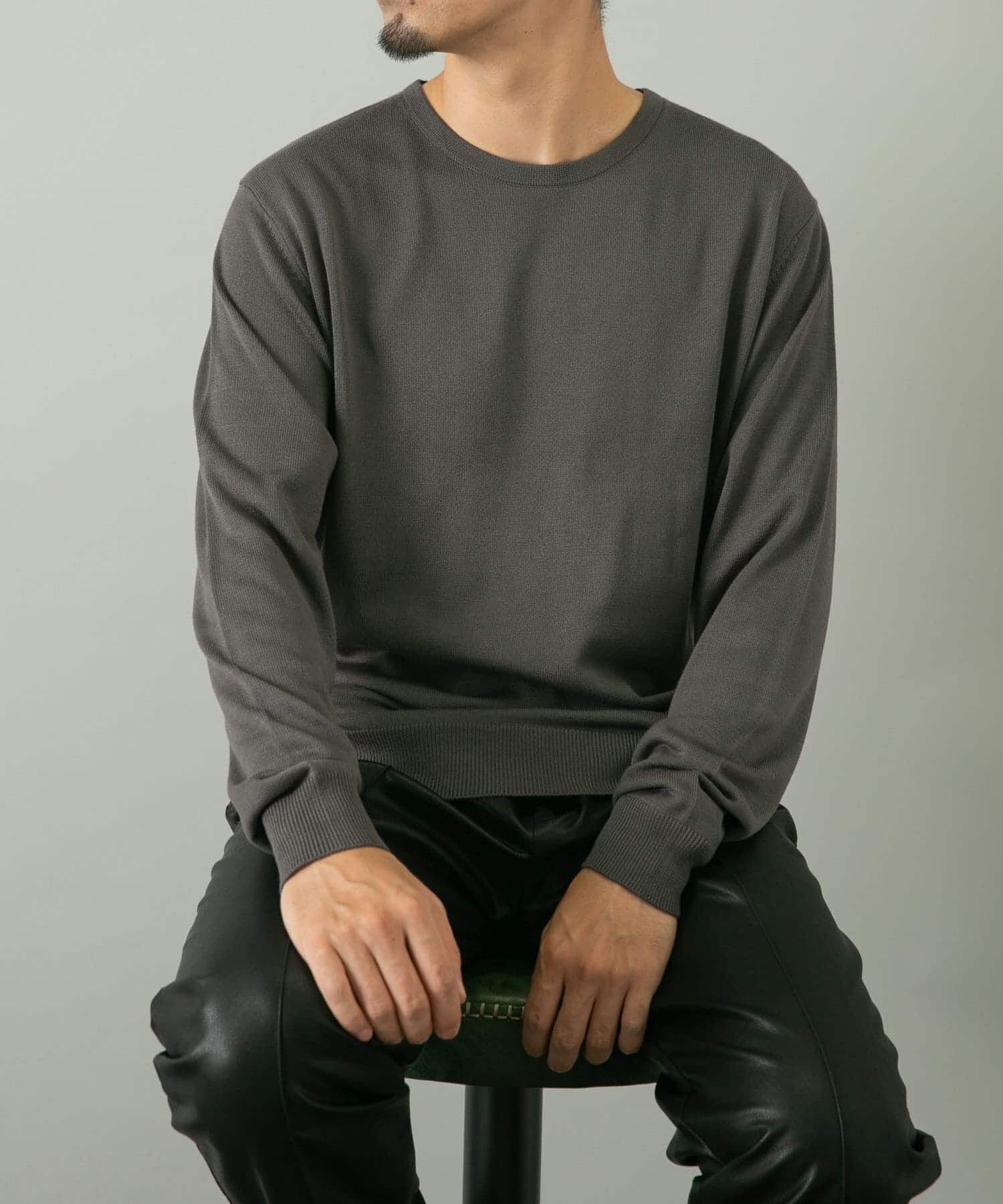 URBAN RESEARCH ROSSO「『一部WEB限定ｶﾗｰ』『XLｻｲｽﾞあり』『UR TECH』ﾊｲｹﾞｰｼﾞｸﾙｰ 」|ニット・セーター|