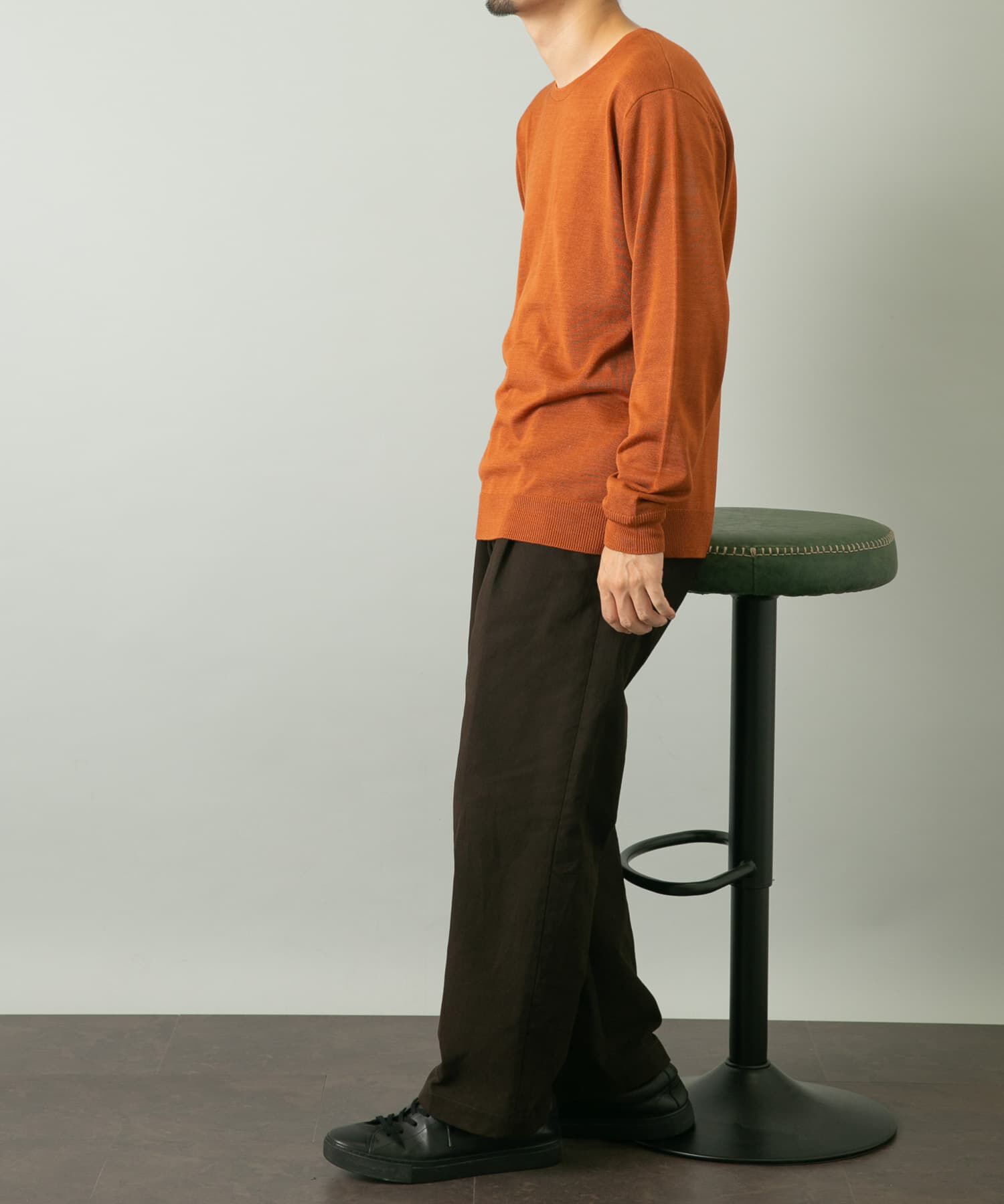 URBAN RESEARCH ROSSO「『一部WEB限定ｶﾗｰ』『XLｻｲｽﾞあり』『UR TECH』ﾊｲｹﾞｰｼﾞｸﾙｰ 」|ニット・セーター|