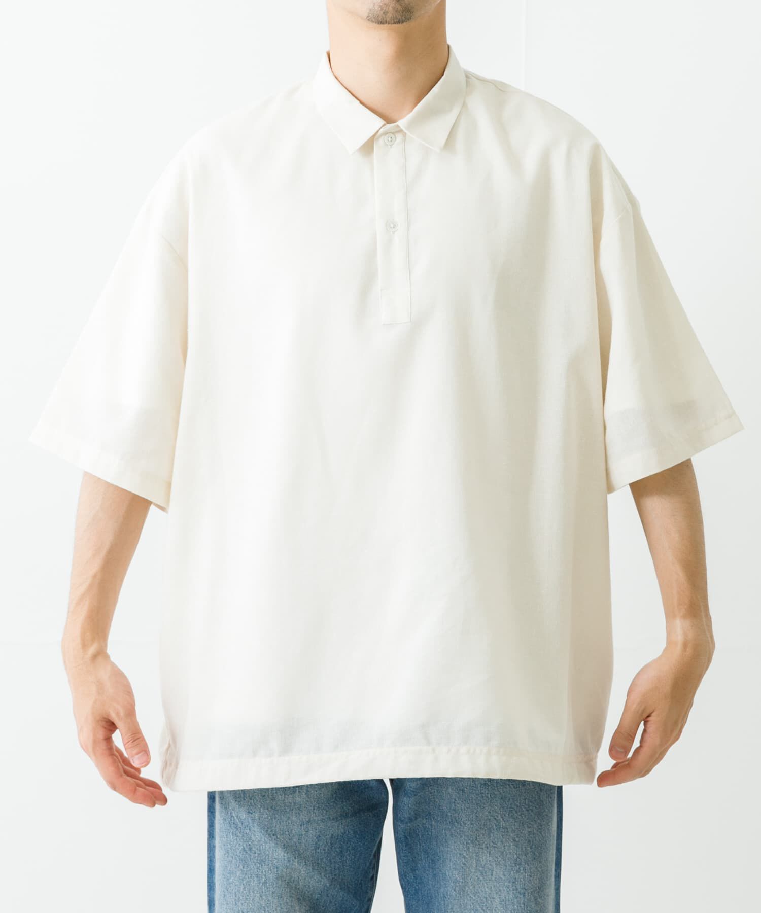 URBAN RESEARCH「『UR TECH DRYLUXE』高機能リネンポロシャツ」|ポロシャツ|