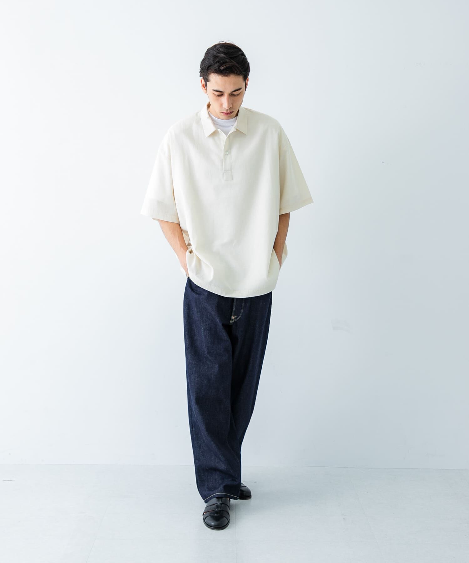 URBAN RESEARCH「『UR TECH DRYLUXE』高機能リネンポロシャツ」|ポロシャツ|