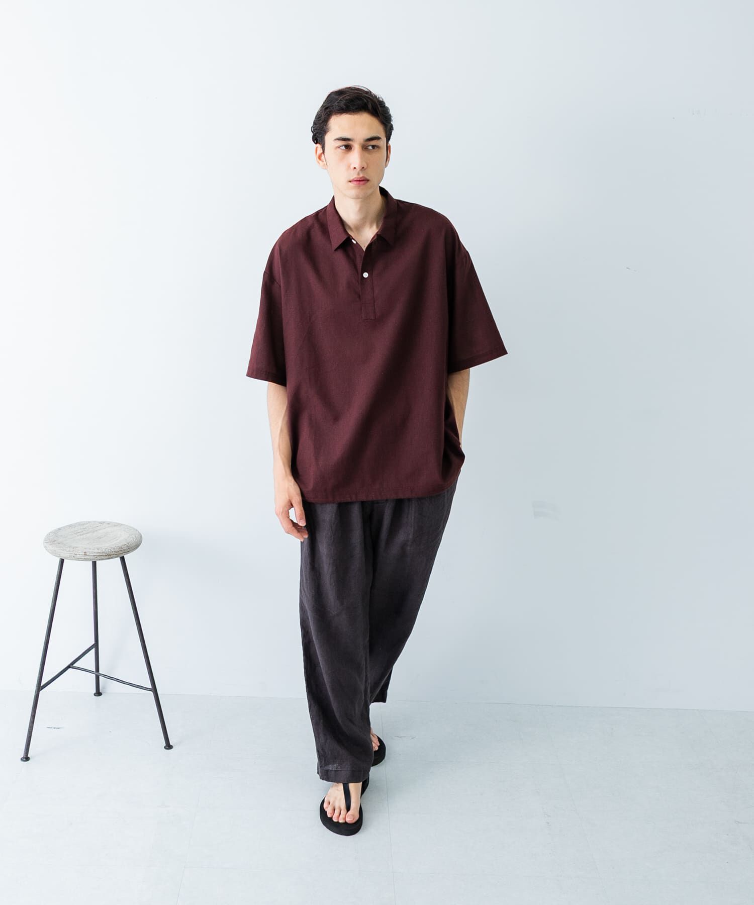 URBAN RESEARCH「『UR TECH DRYLUXE』高機能リネンポロシャツ」|ポロシャツ|