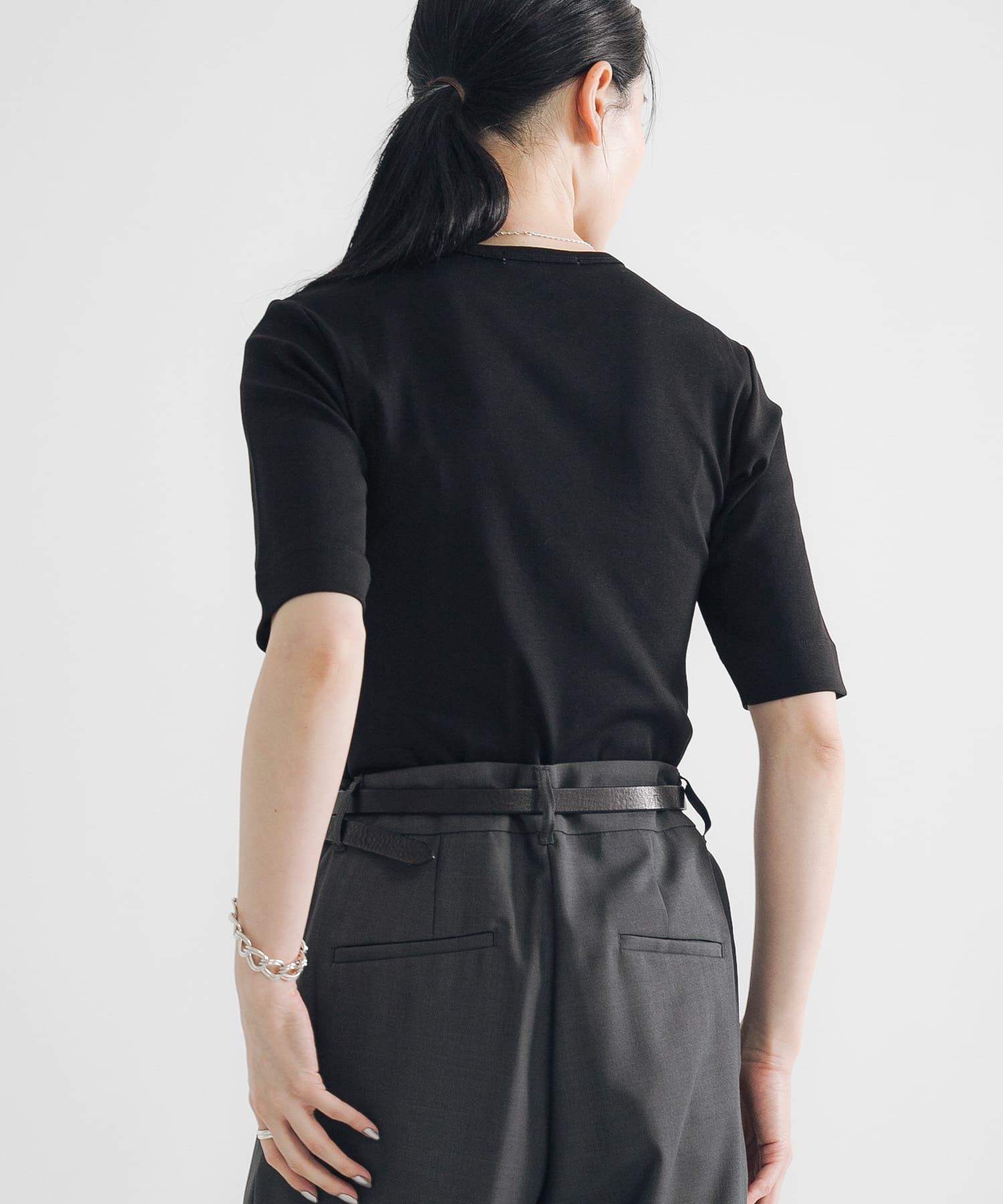 URBAN RESEARCH「汗ジミ防止ハーフスリーブカットソー」|Tシャツ・カットソー|