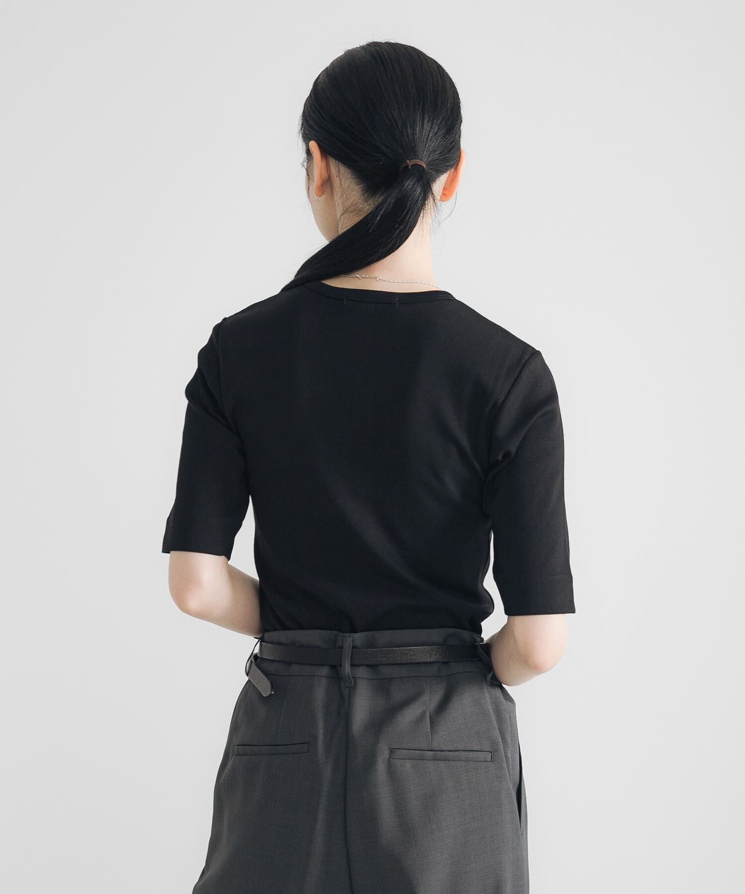 URBAN RESEARCH「汗ジミ防止ハーフスリーブカットソー」|Tシャツ・カットソー|