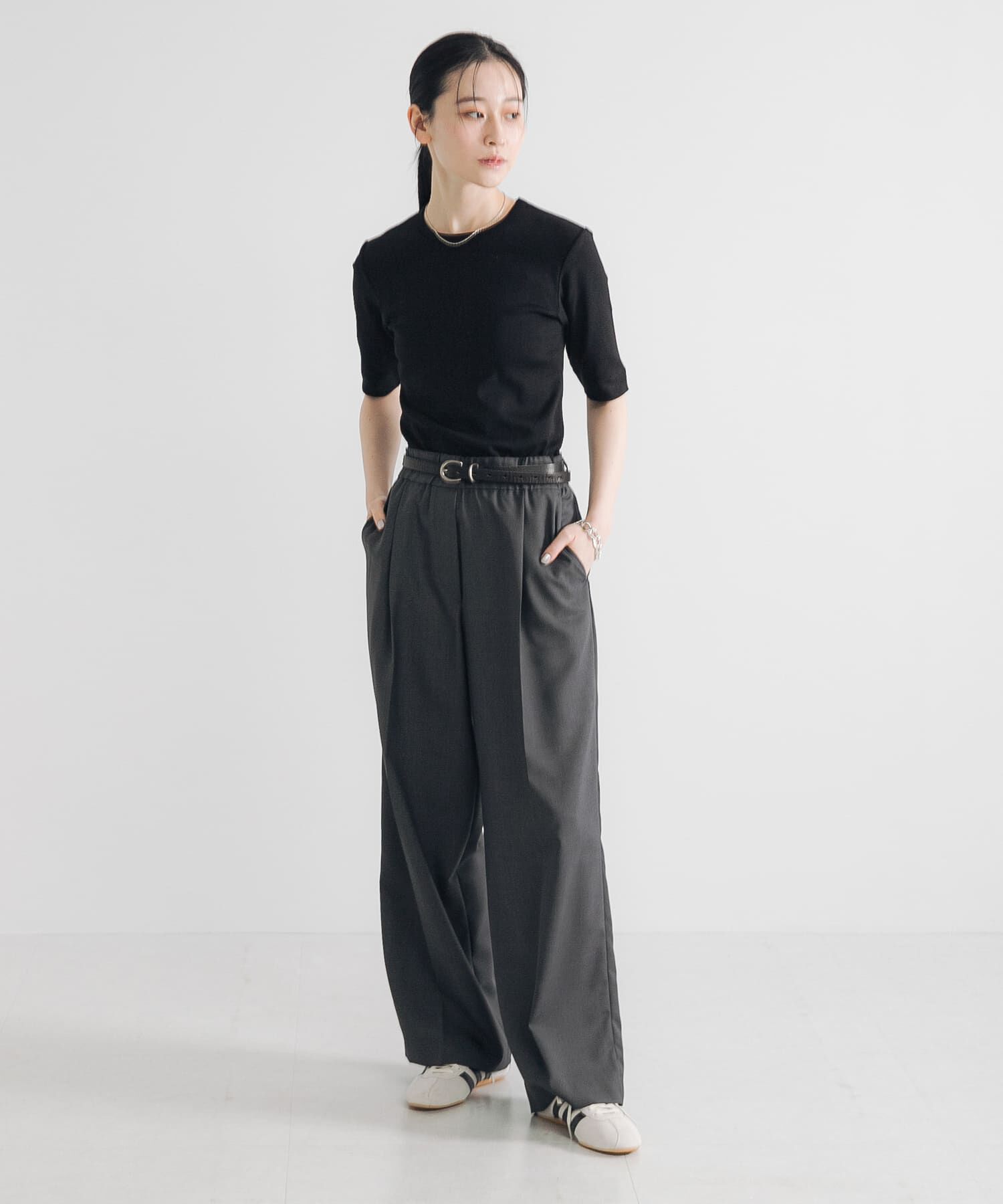 URBAN RESEARCH「汗ジミ防止ハーフスリーブカットソー」|Tシャツ・カットソー|