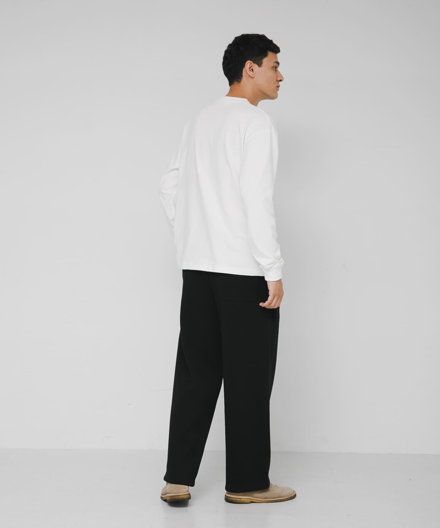 Sonny Label 「ヘビーウェイトナイロン布帛ポケットロングスリーブTシャツ」|Tシャツ・カットソー|