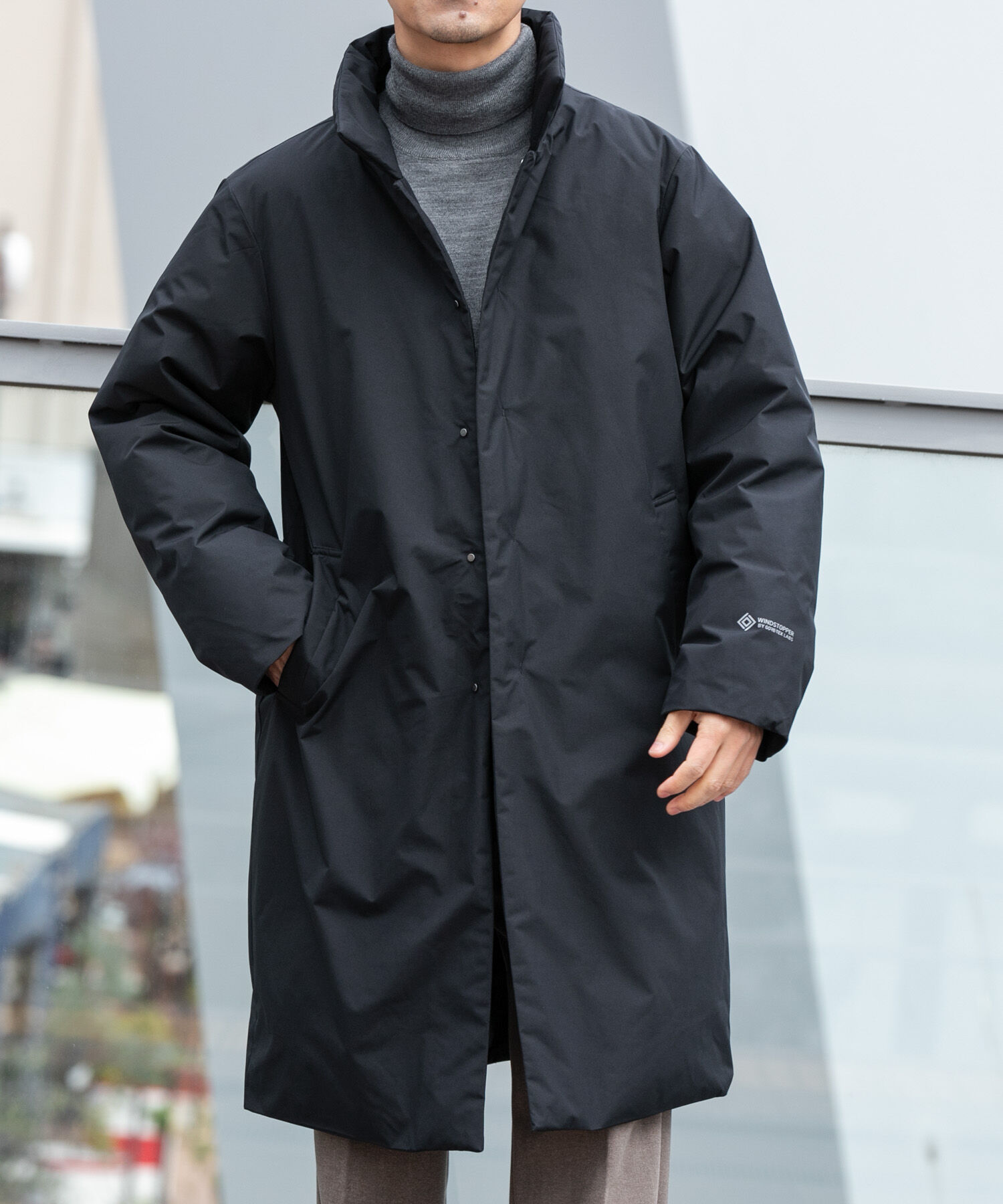 URBAN RESEARCH ROSSO「『別注』+phenix　WINDSTOPPER by GORE-TEX LABSスタンドダウンコート」|ダウン|
