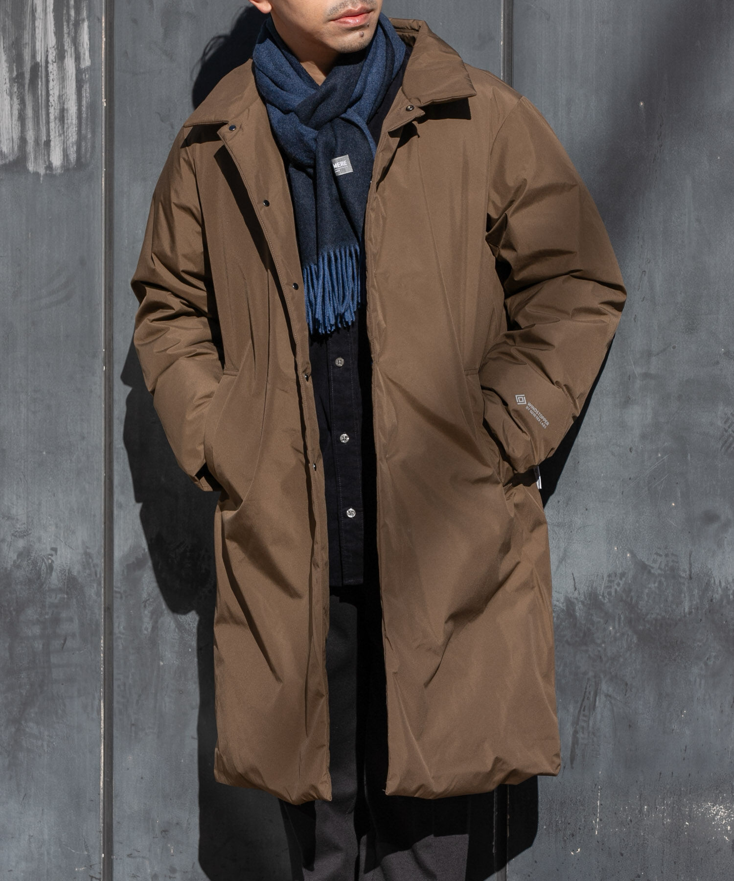 URBAN RESEARCH ROSSO「『別注』+phenix　WINDSTOPPER by GORE-TEX LABSスタンドダウンコート」|ダウン|