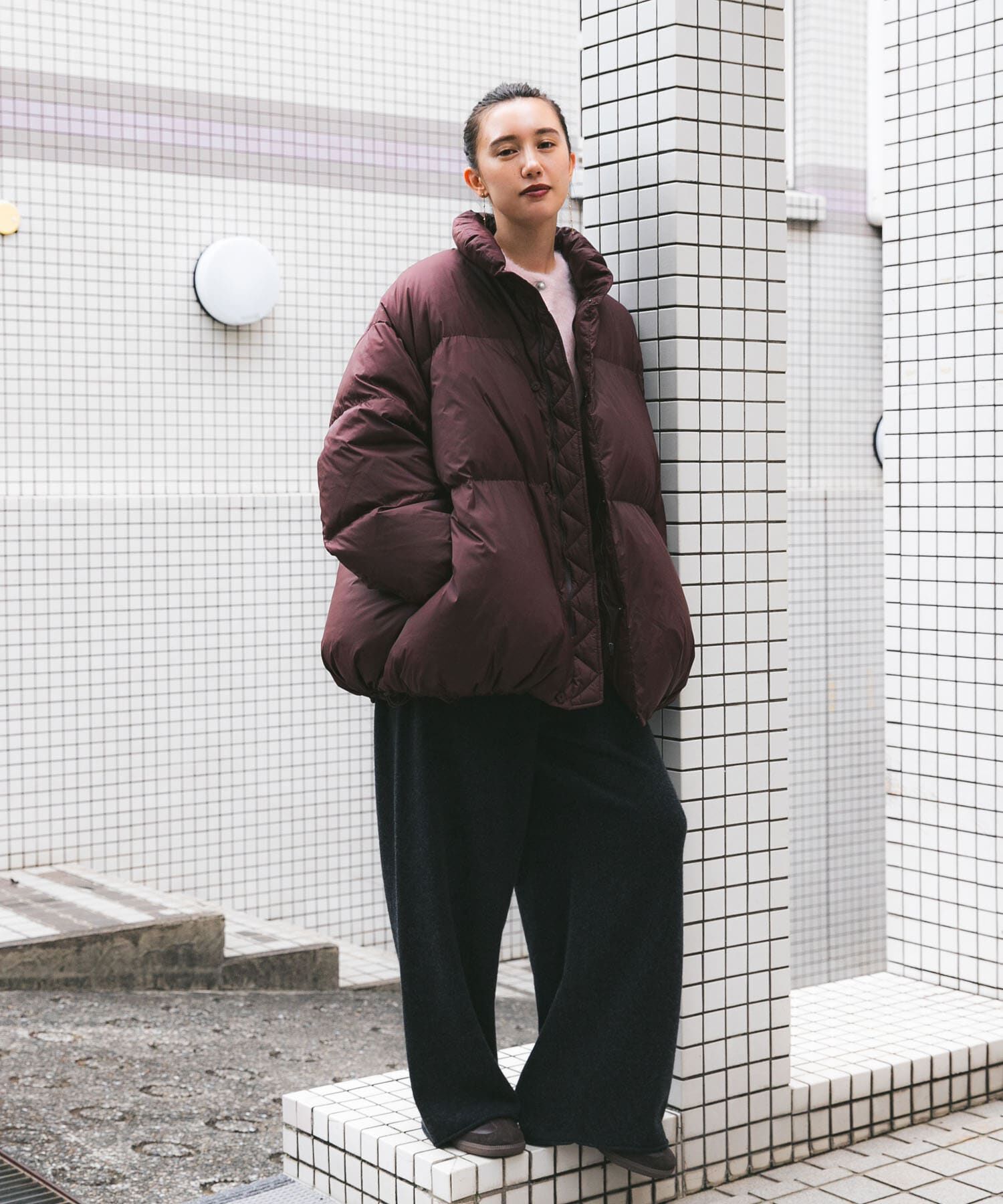 URBAN RESEARCH「『別注』onit&times;URBAN RESEARCH　ボリュームダウンコート」|ダウン|