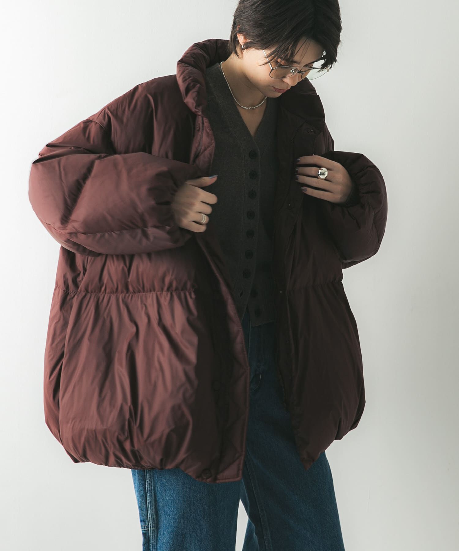 URBAN RESEARCH「『別注』onit&times;URBAN RESEARCH　ボリュームダウンコート」|ダウン|