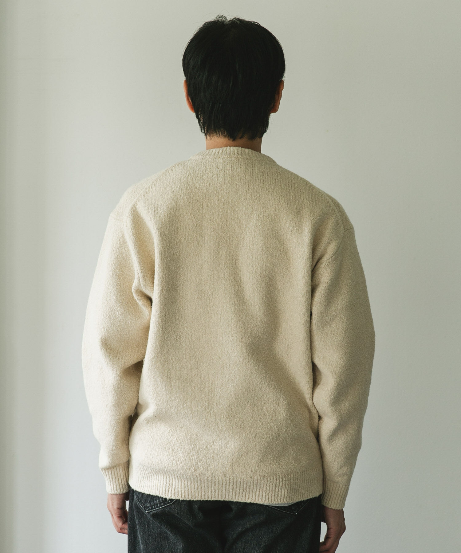 URBAN RESEARCH DOORS「AIR FIT クルーネックニット」|ニット・セーター|