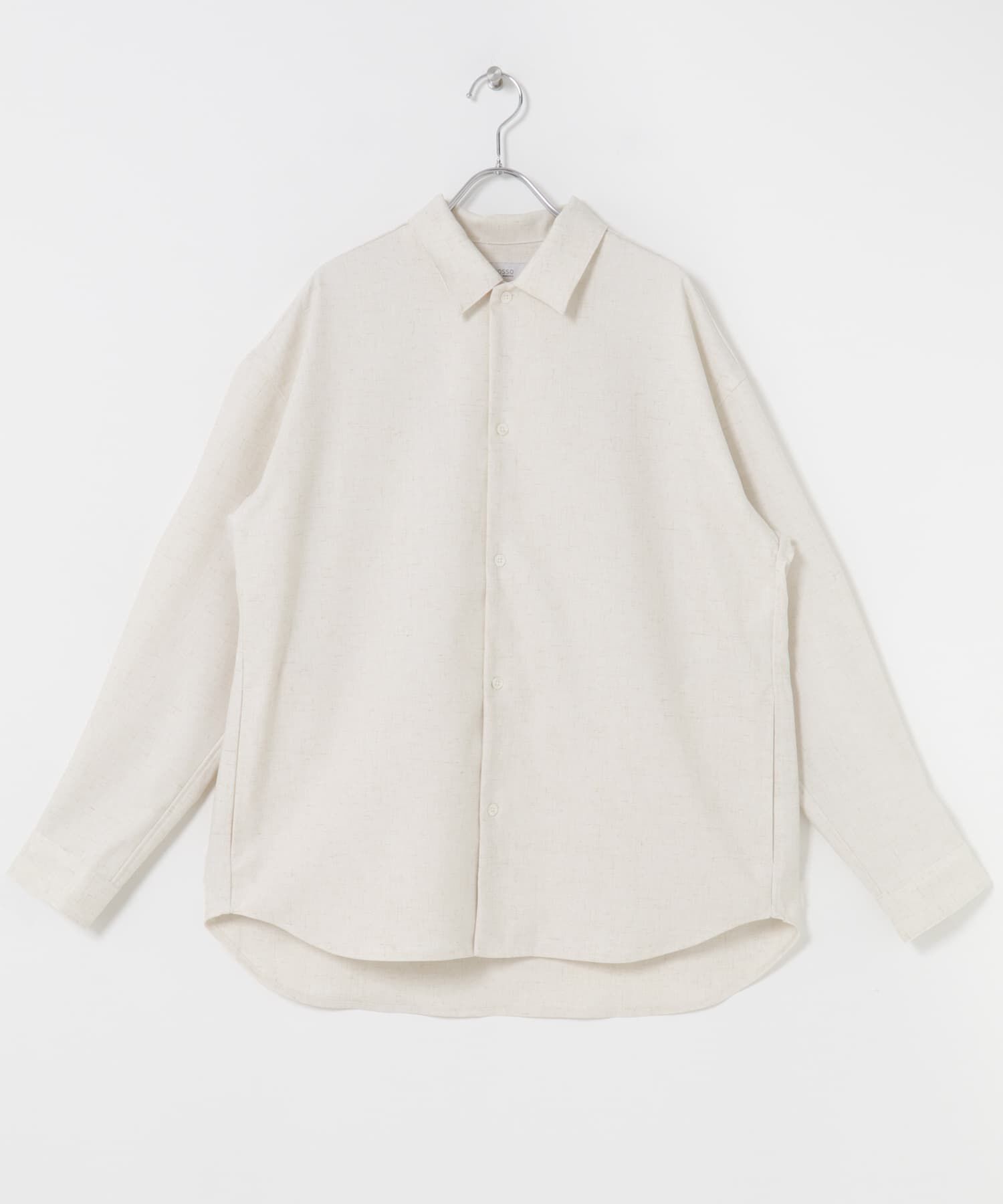 URBAN RESEARCH ROSSO「ネップデザインサイドポケットシャツ」|シャツ・ブラウス|