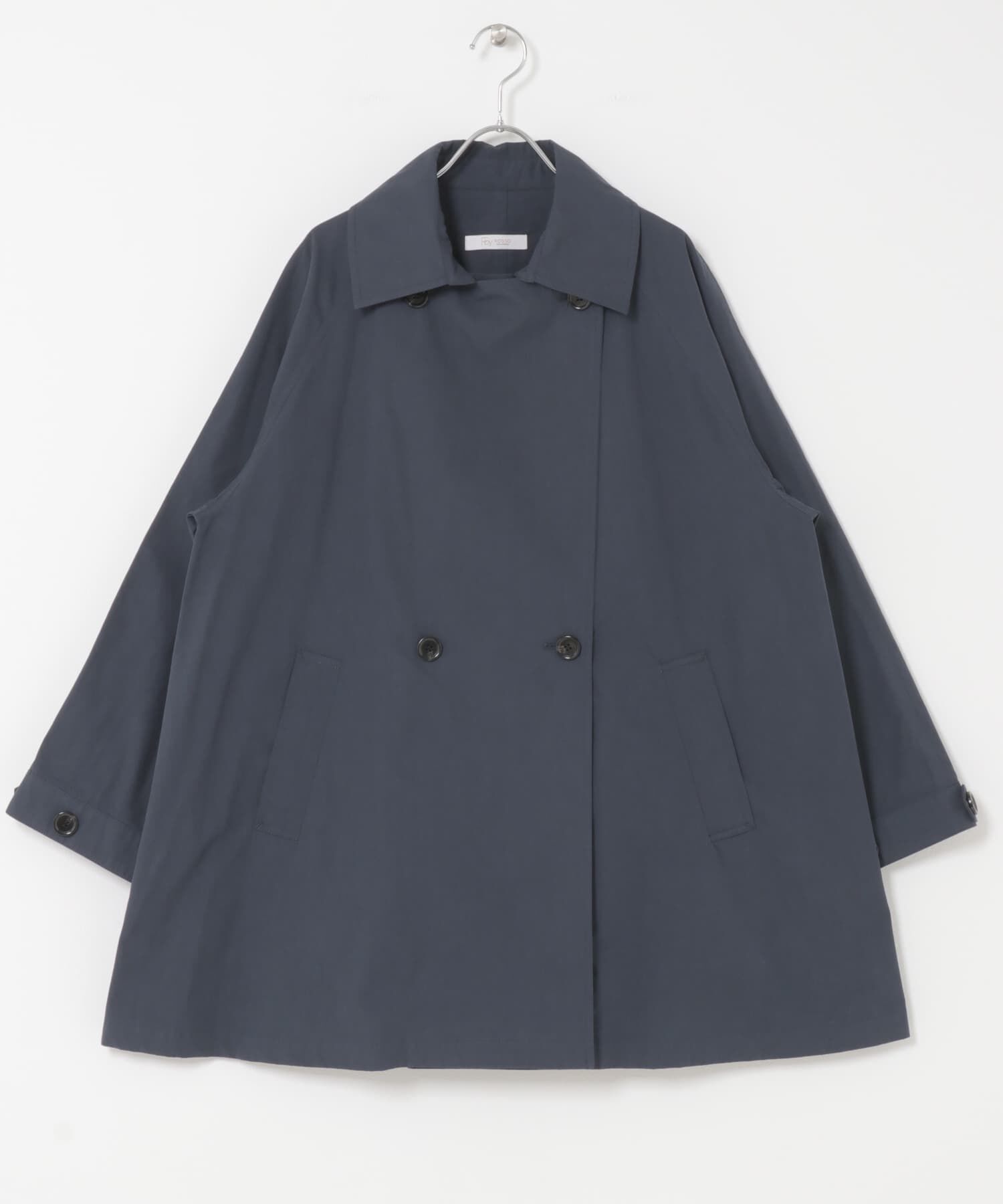 URBAN RESEARCH ROSSO「F by ROSSO　オーバーサイズライトコート」|ノーカラーコート|