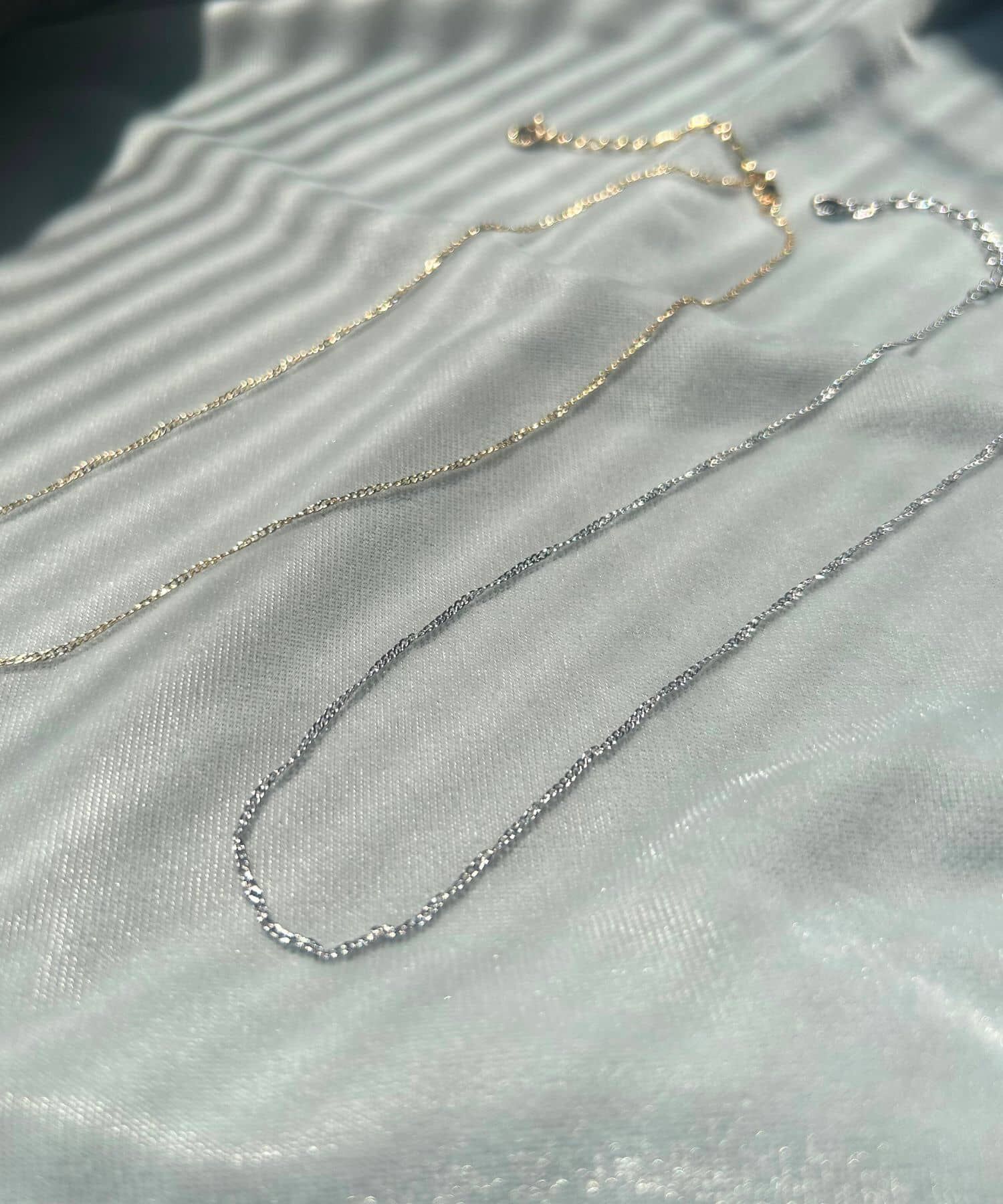 URBAN RESEARCH DOORS「ツイストチェーンショートネックレス」|ネックレス|