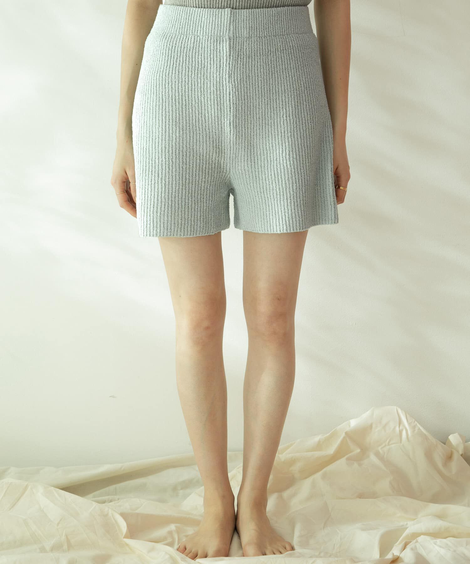  「カールヤーンニットショートパンツ」|その他|