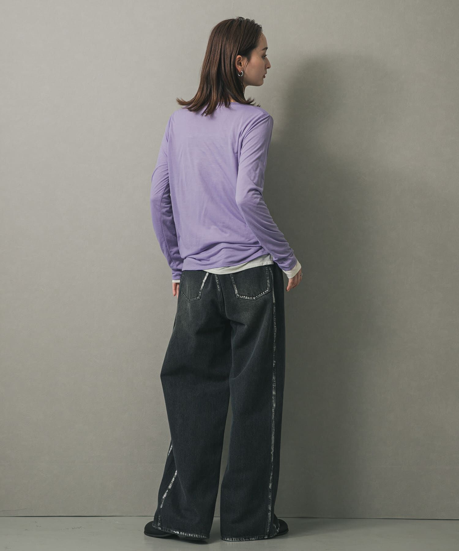 SENSE OF PLACE by URBAN RESEARCH「ヘンリーネックプレーンカットトップ」|Tシャツ・カットソー|