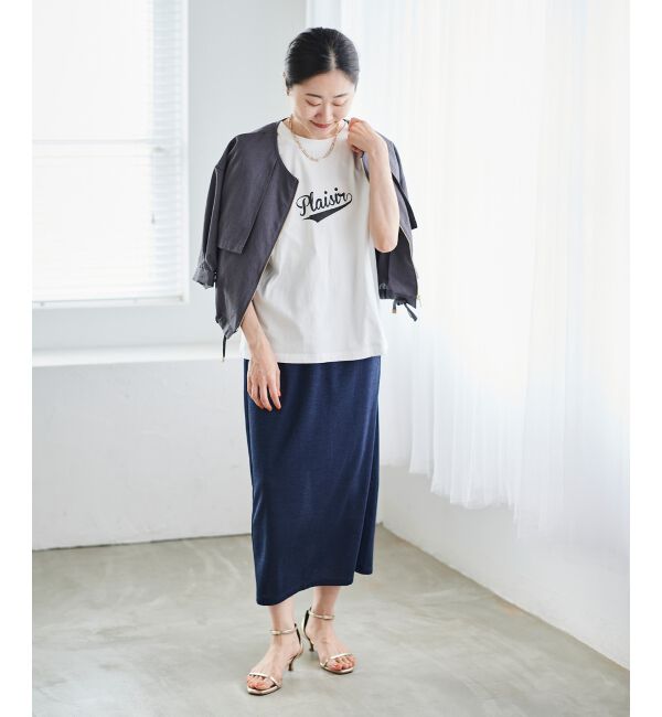  「《手洗い可能》リネンライクライトブルゾン」|ブルゾン・スタジャン|