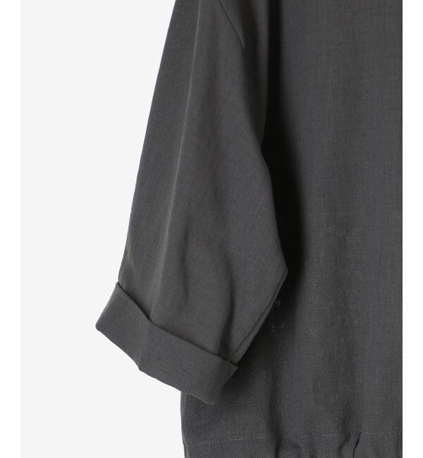  「《手洗い可能》リネンライクライトブルゾン」|ブルゾン・スタジャン|