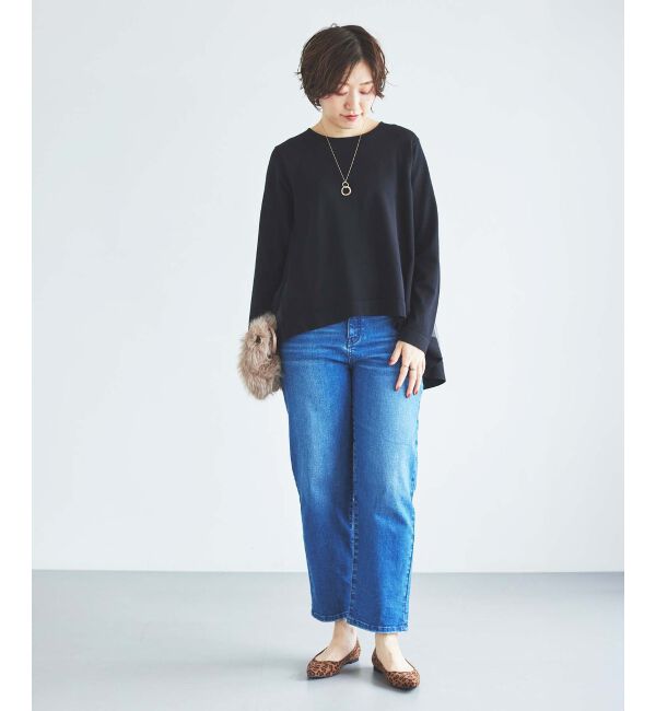 le.coeur blanc「《手洗い可能》TORRAZZO DONNAバックチュールニット」|ニット・セーター|