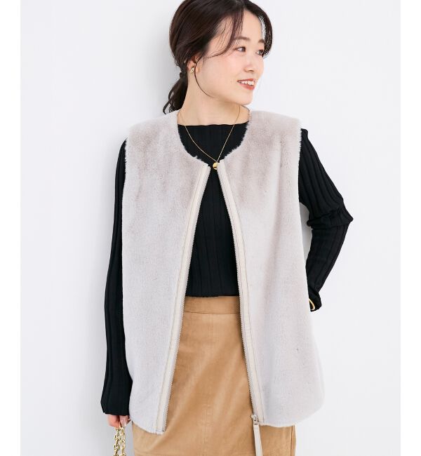  「フェイクファームートンベスト」|その他|ｸﾞﾚｰｼﾞｭ