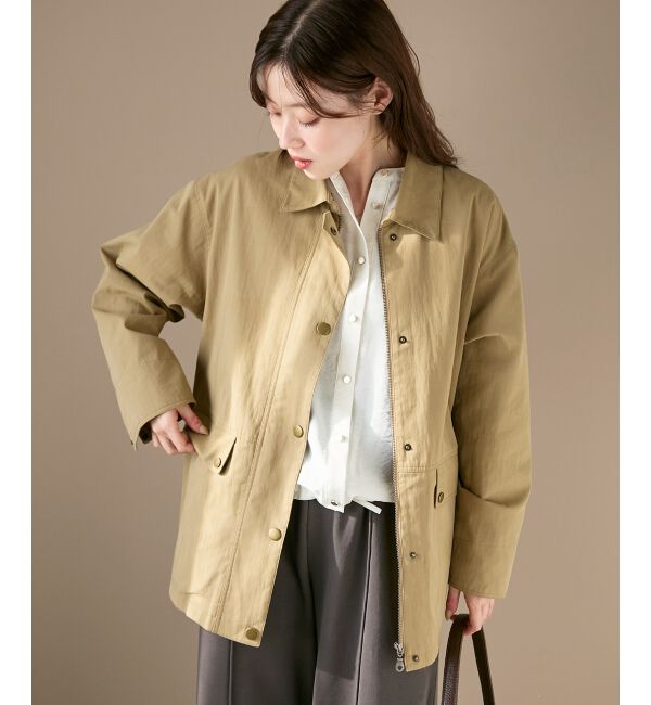  「異素材カラーワークジャケット」|その他|