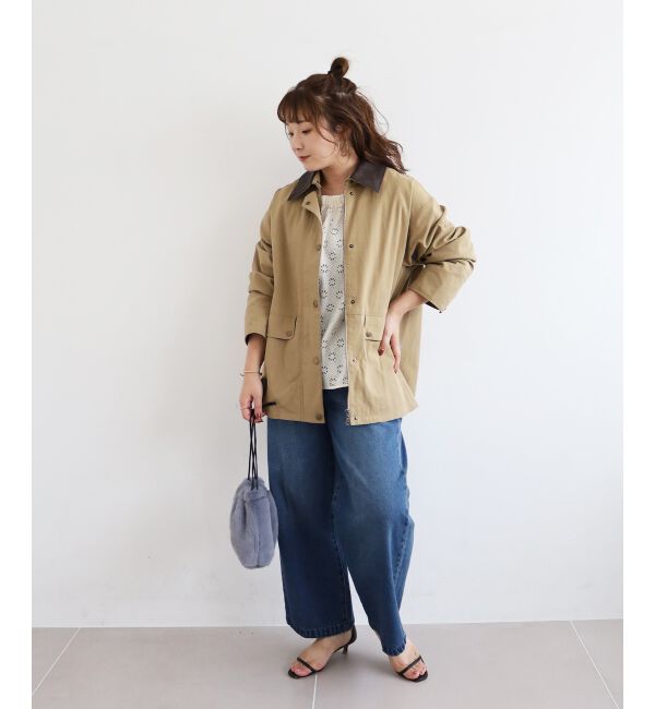  「異素材カラーワークジャケット」|その他|