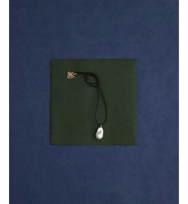  「O イビツパールコードネックレス」|ネックレス|