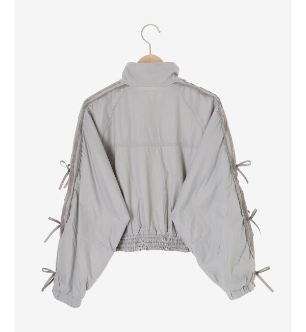  「リボンライントラックブルゾン」|ブルゾン・スタジャン|