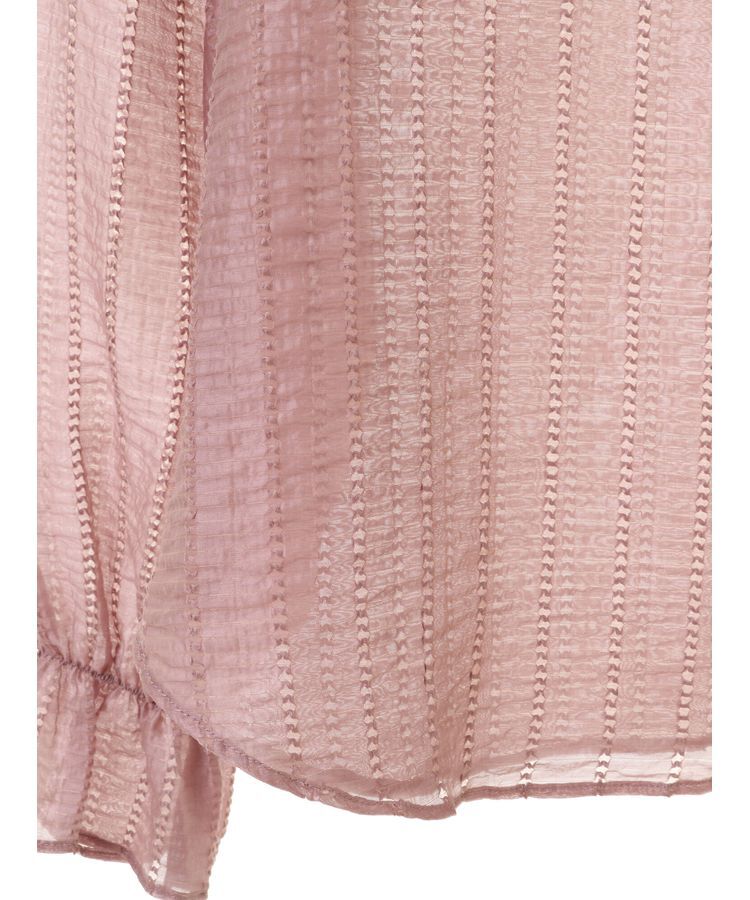 earth music&ecology「キャンディースリーブシアーブラウス」|シャツ・ブラウス|