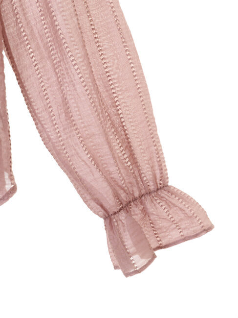 earth music&ecology「キャンディースリーブシアーブラウス」|シャツ・ブラウス|