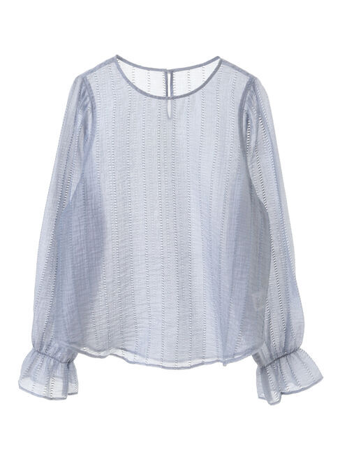 earth music&ecology「キャンディースリーブシアーブラウス」|シャツ・ブラウス|