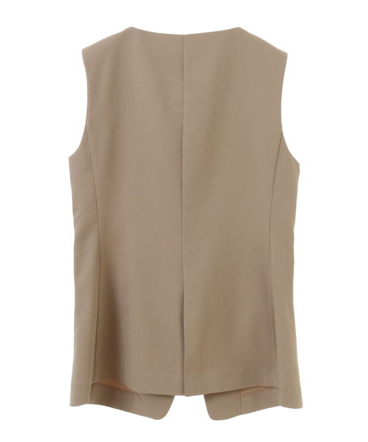 earth music&ecology「パールボタンジレ」|ベスト・ジレ|