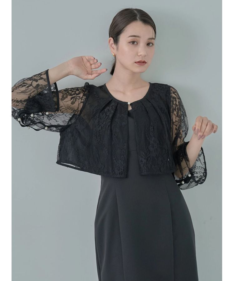 earth music&ecology「SET2点レースブラウス付きナローワンピース」|ワンピース|