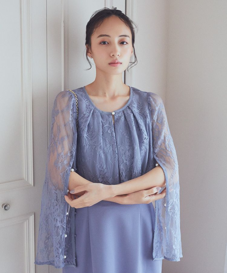 earth music&ecology「SET2点レースブラウス付きナローワンピース」|ワンピース|